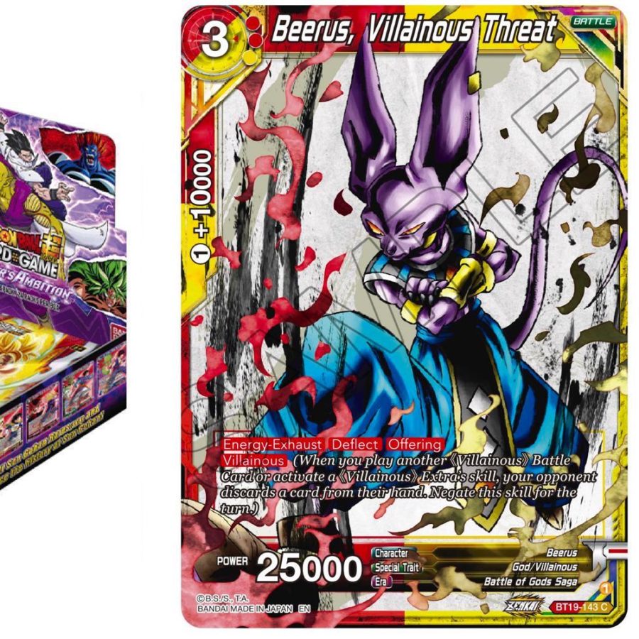 Dragon Ball Super Previews Fighter's Ambition: Villains: Beerus Dragon Ball Super Previews Fighter's Ambition: Villains: Beerus