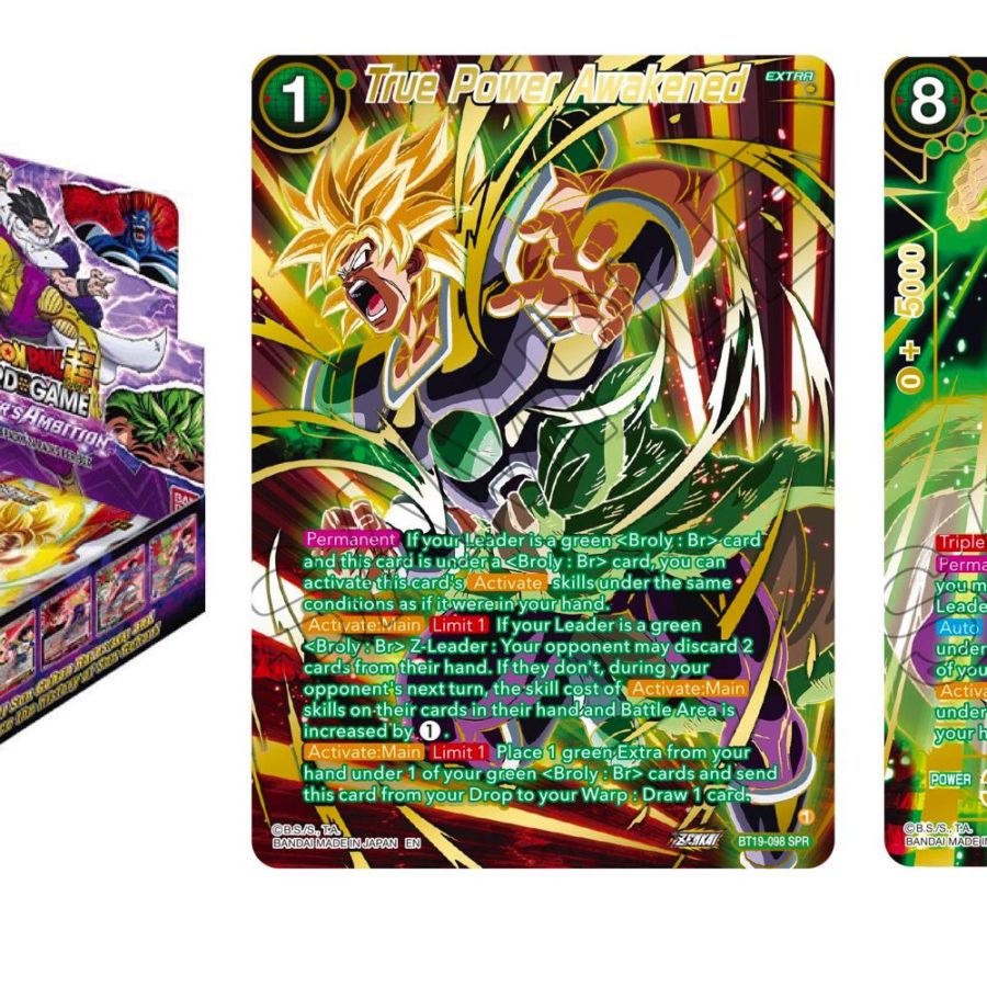 Dragon Ball Super Previews Fighter's Ambition: SS Broly SPRs
