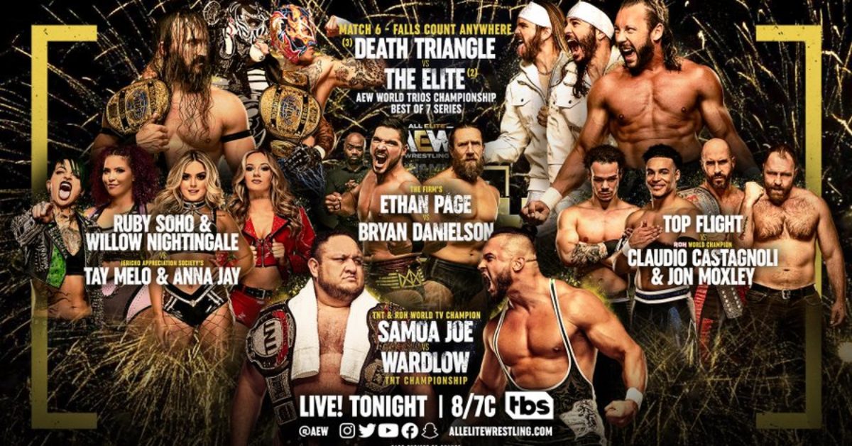 Aew Dynamite Preview 2023 Under Attack By New Years Smash