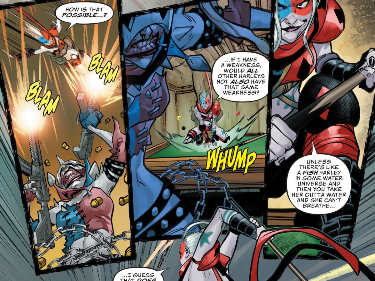 Harley Quinn #25 Preview: Crisis of Infinite Harleys