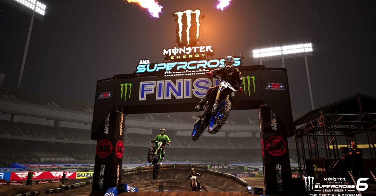 Monster Energy Supercross 6 Gets New Career Trailer