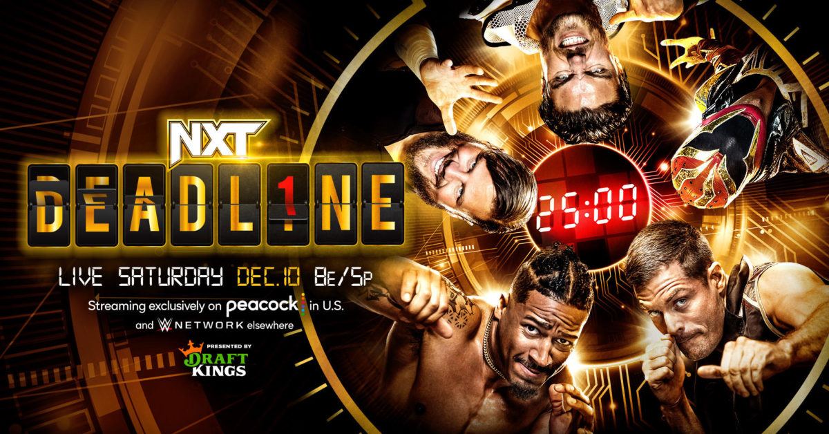 NXT Deadline Takes Over Peacock Tonight With Brand New Match Types