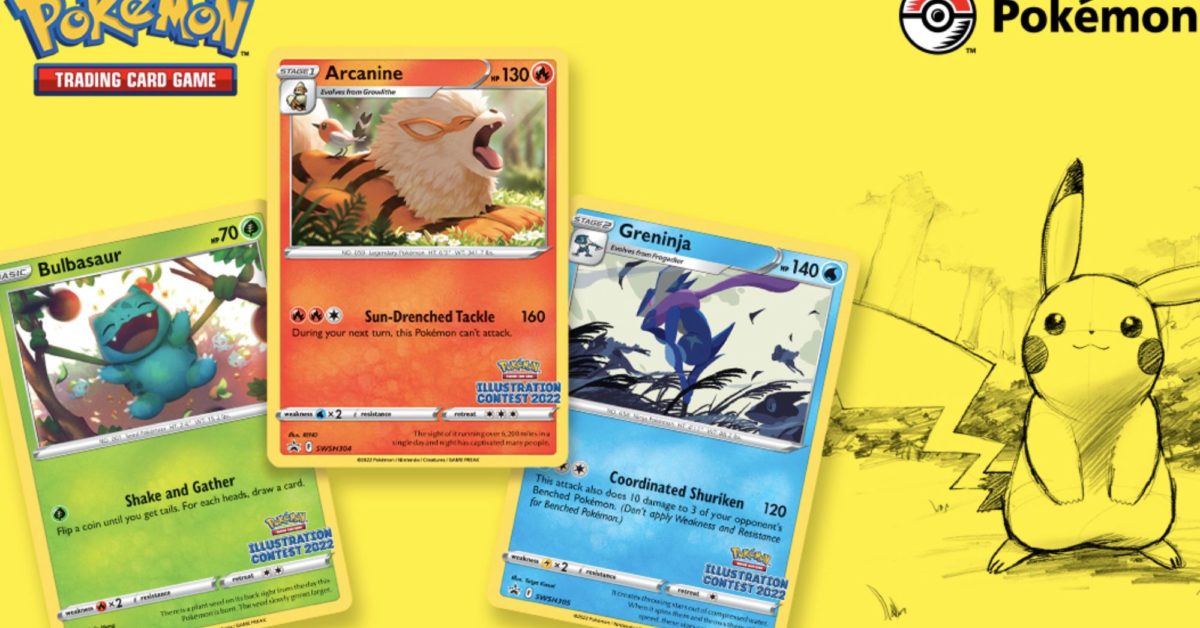 English Pokémon TCG Collectors Will Get The 2022 Contest Promos - Vimarsana News