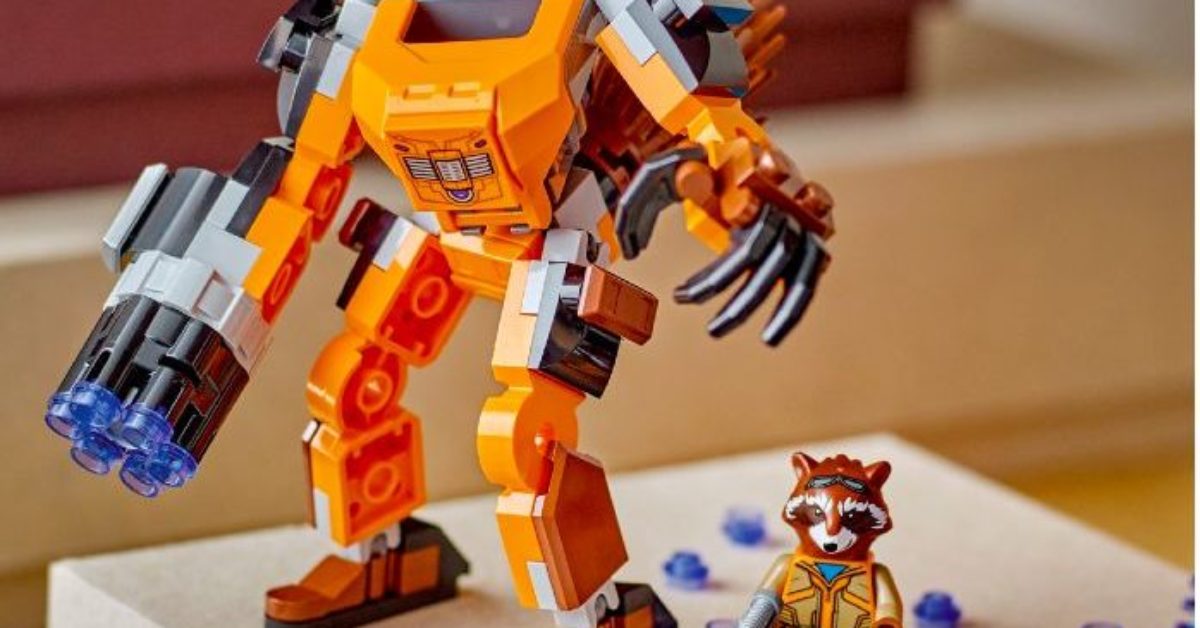 New Lego Marvel Mechs Arrive For Thanos Rocket And The Hulk