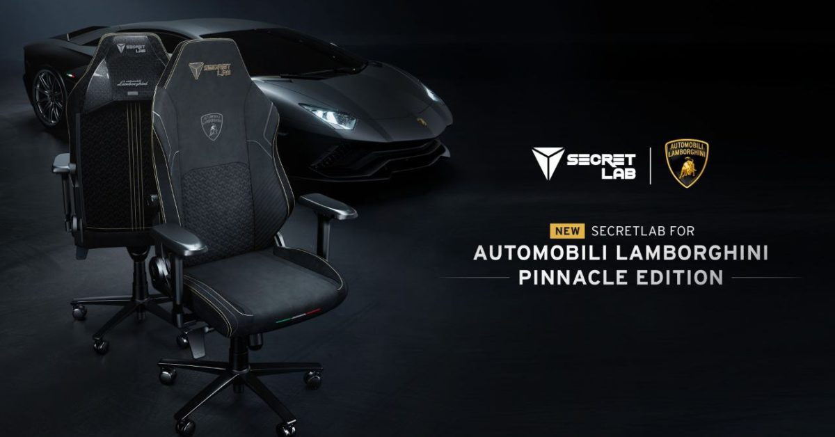 Secretlab X Lamborghini Release Pinnacle Edition Gaming Chair - Vimarsana News