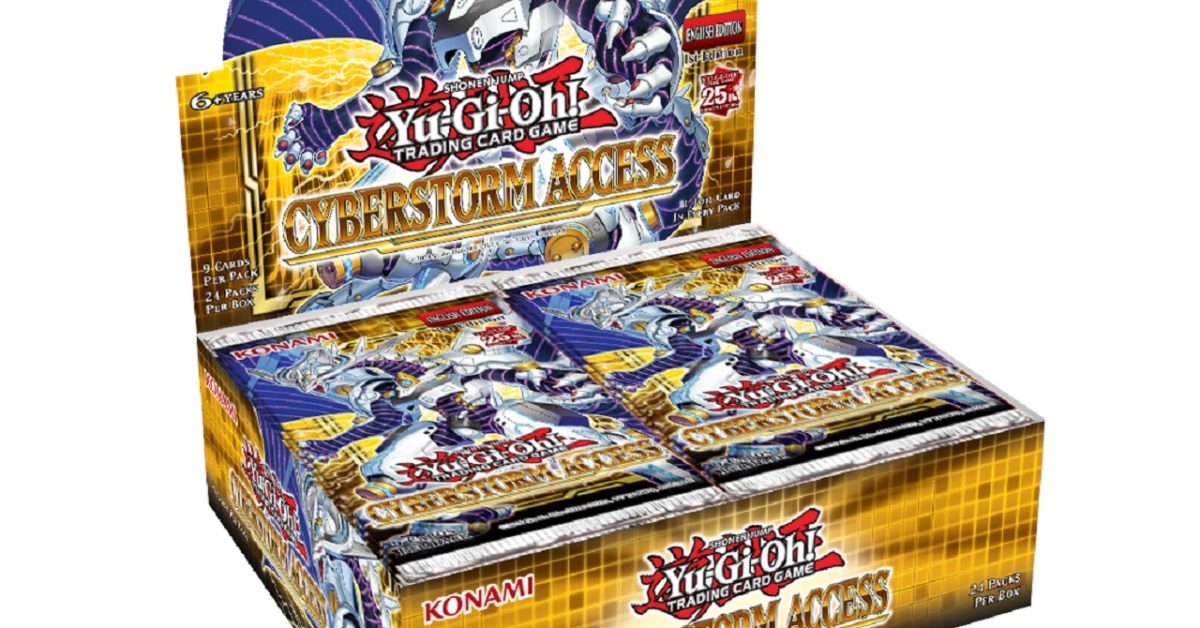 Yu Gi Oh Trading Card Game Reveals Cyberstorm Access Booster Set