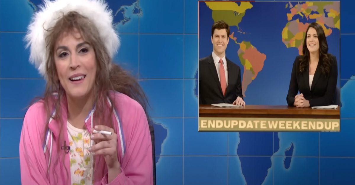 SNL Cecily Strong Reflects on "Weekend Update" & A Handsy Puppet