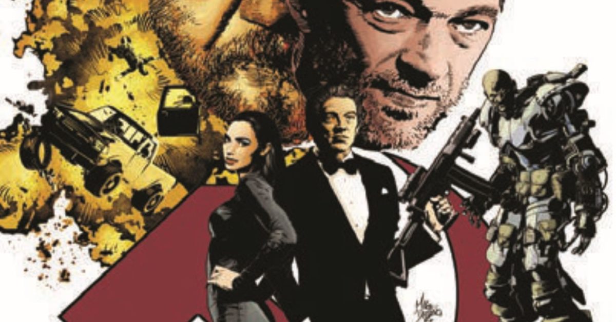 Cullen Bunn & Mike Deodato's Red Zone 1 in AWA March 2023 Solicits