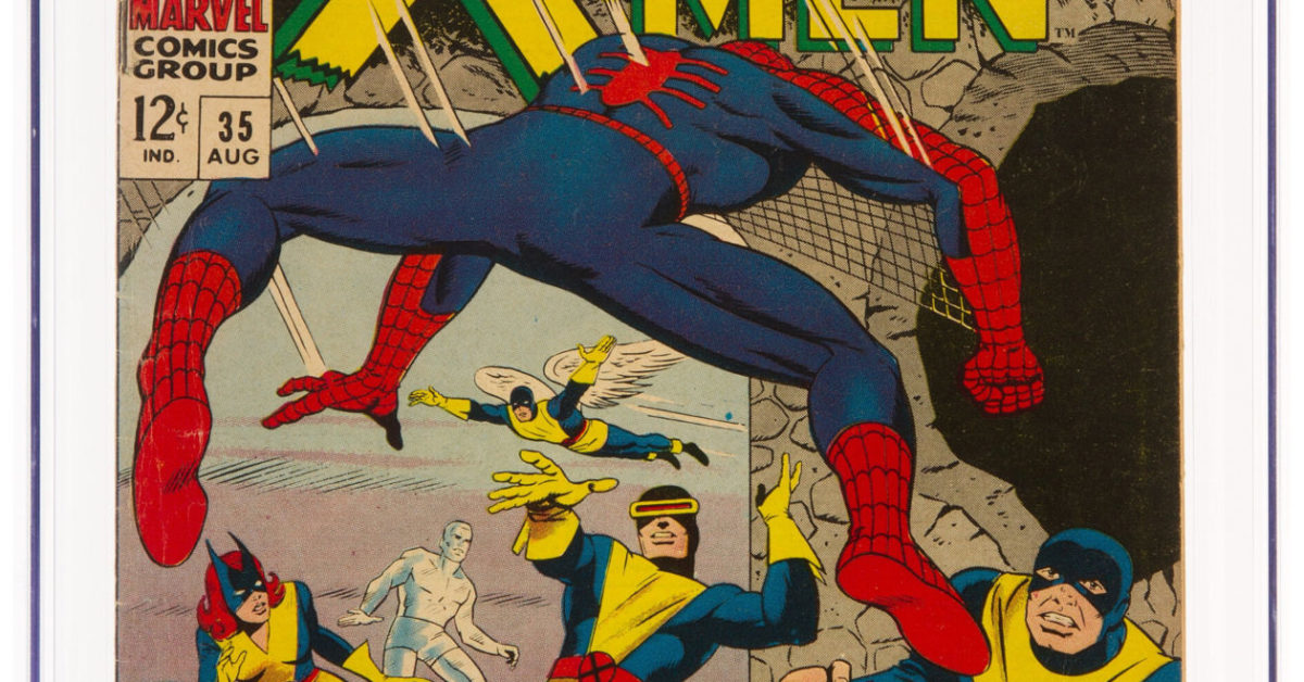 Spider-Man Meets The X-Men, Taking Bids At Heritage Auctions Today