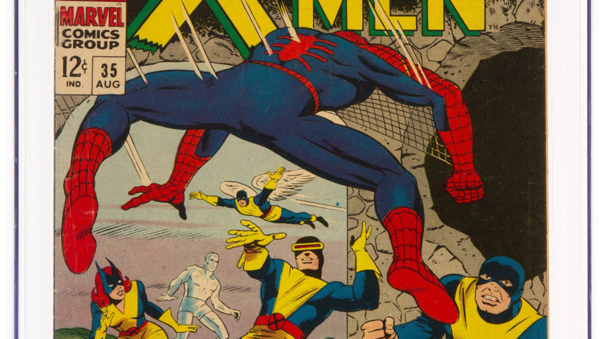Spider-Man Meets The X-Men, Taking Bids At Heritage Auctions Today Spider-Man Meets The X-Men, Taking Bids At Heritage Auctions Today