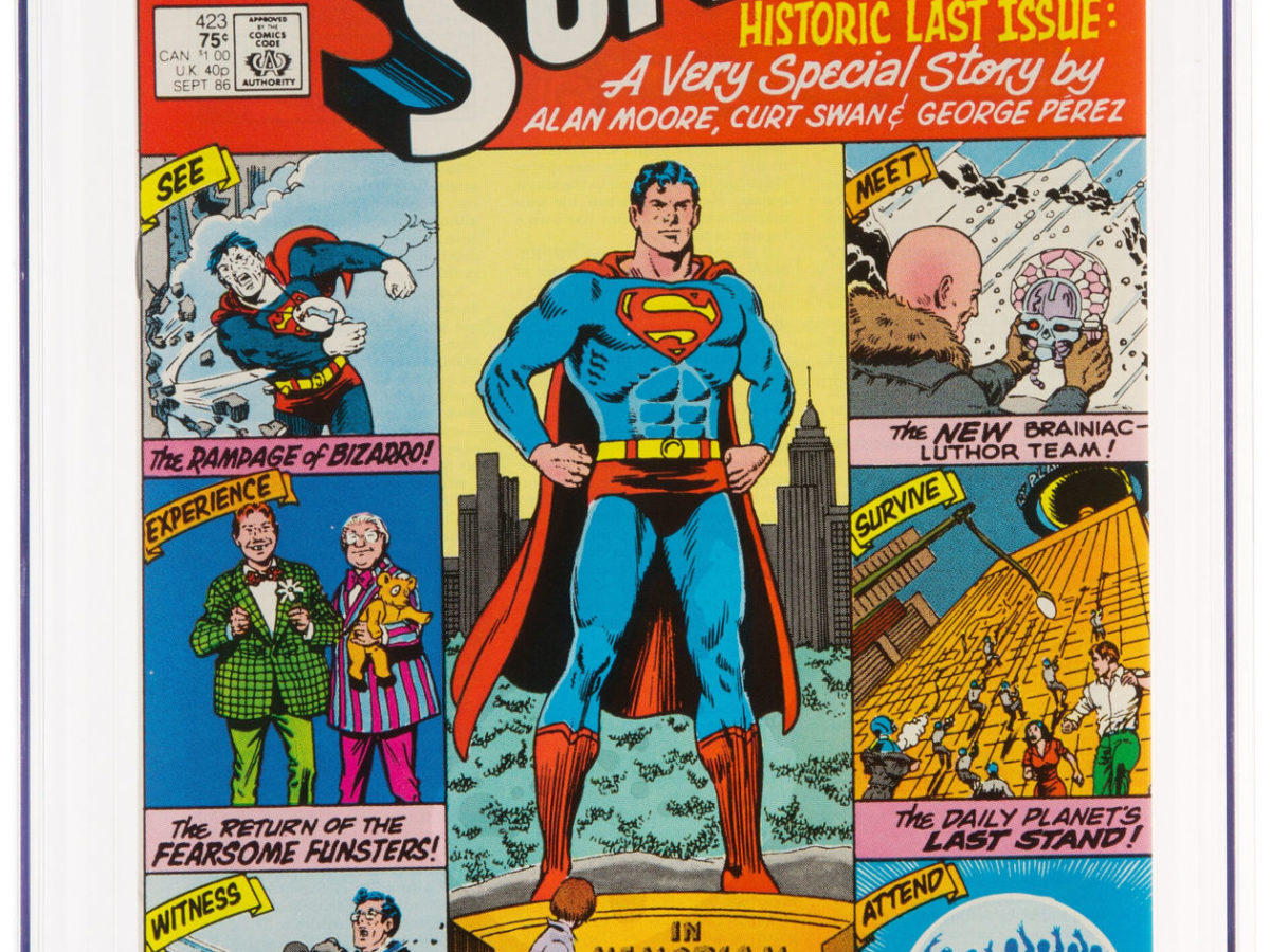 When Alan Moore Wrote the Final Superman Comic Instead of Jerry Siegel