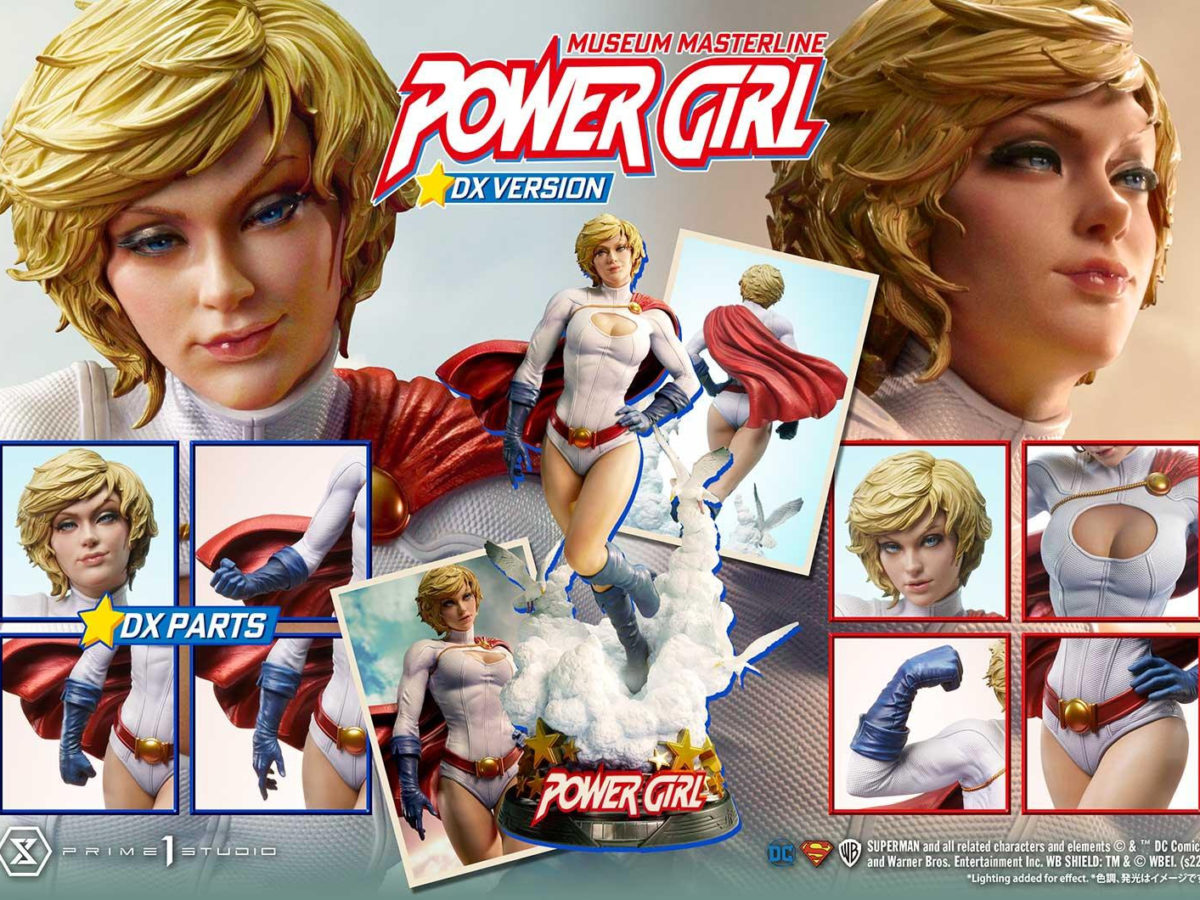 DC Comics Power Girl Receives New Heroic Statue with Prime 1