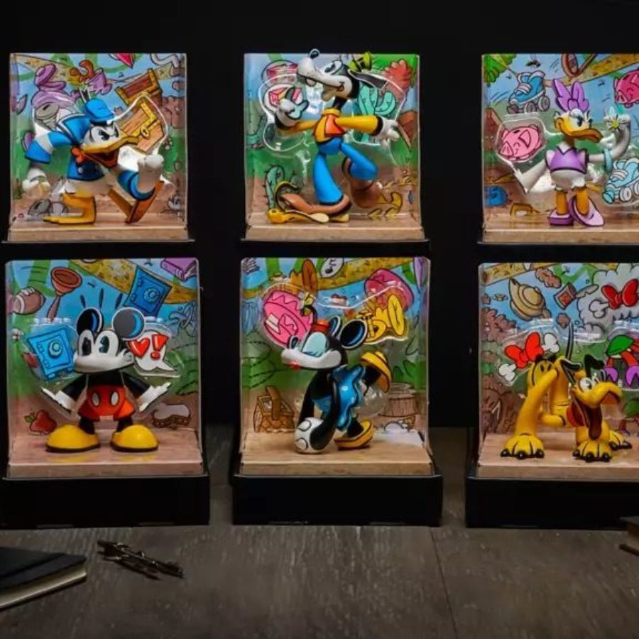 Disney Reveals Mickey Mouse and Friends Art Vinyl Figure Series