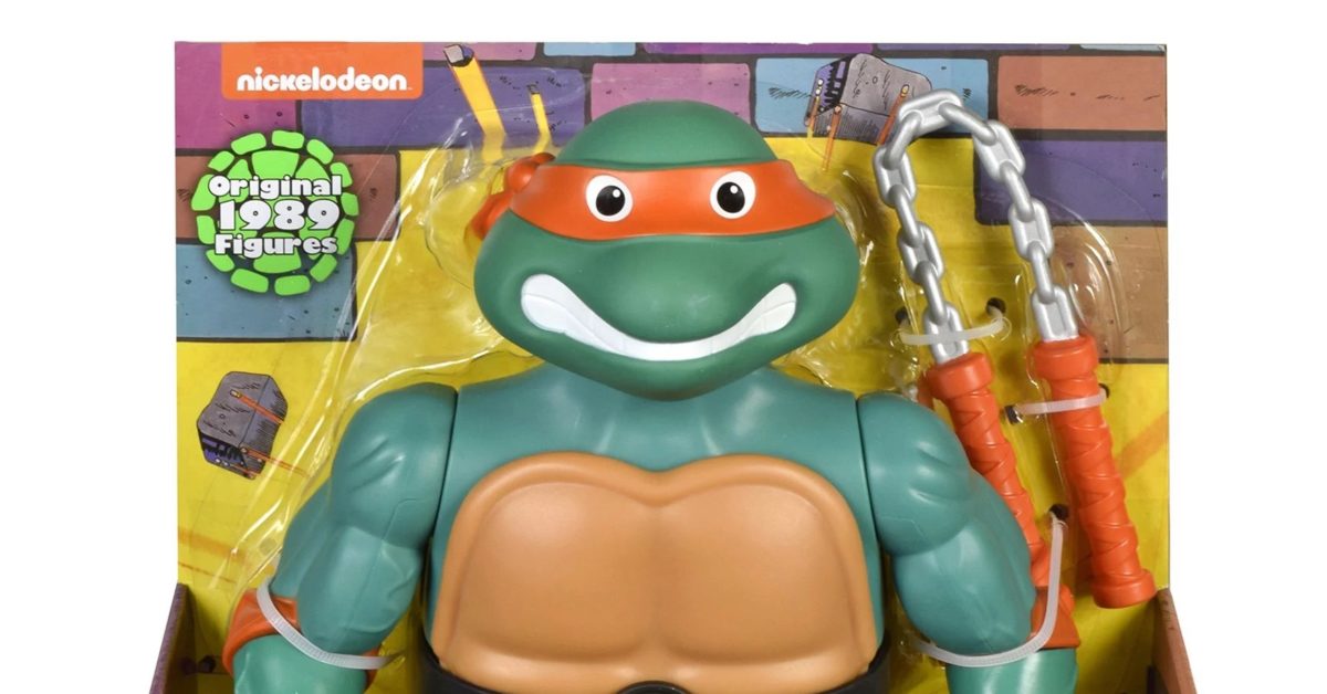 Teenage Mutant Ninja Turtles 12” Original Classic Michelangelo Giant Figure