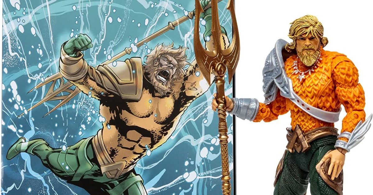 Aquaman Makes a Splash with New McFarlane Toys Page Puncher Debut - Vimarsana News