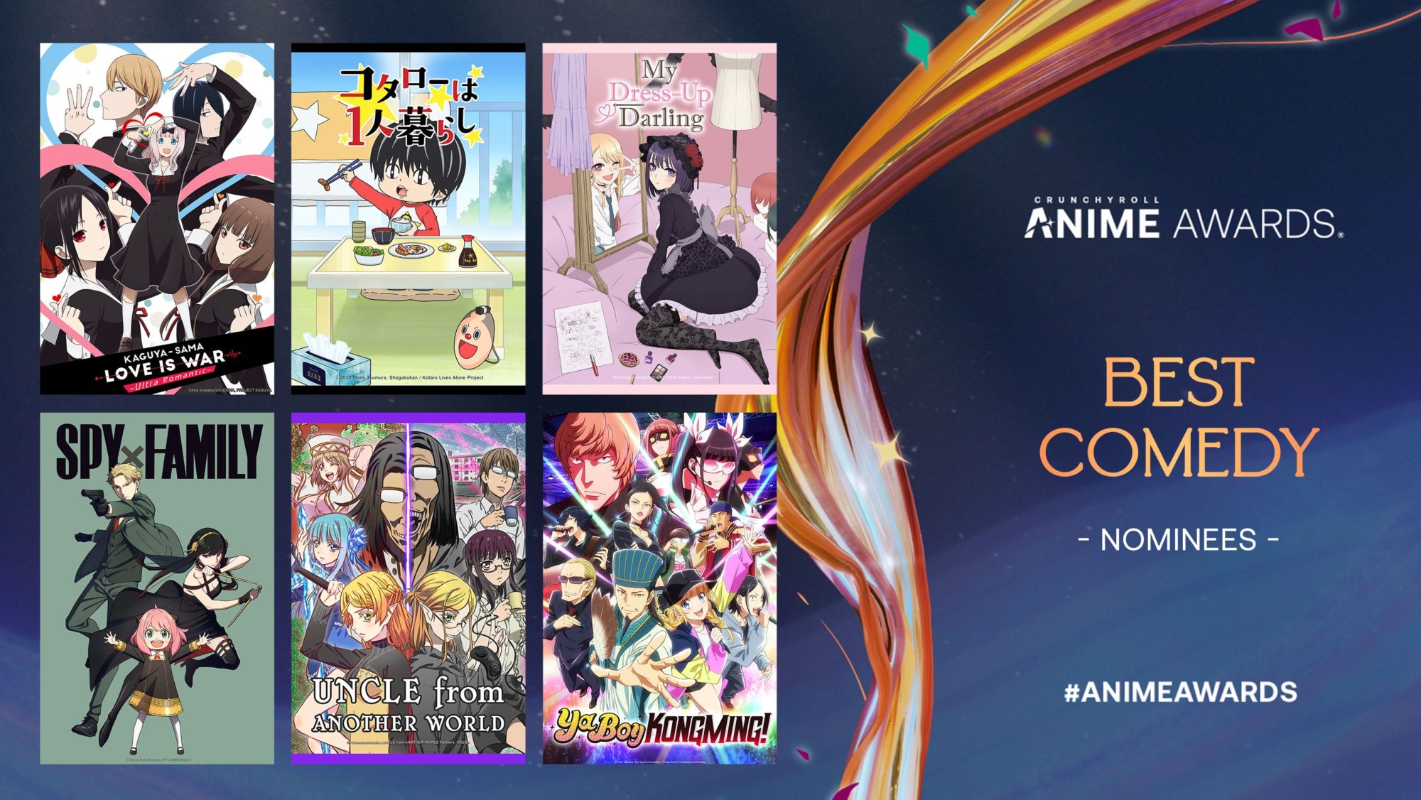Stream episode S1 E4 Crunchyroll Anime Awards by GeekStudioz