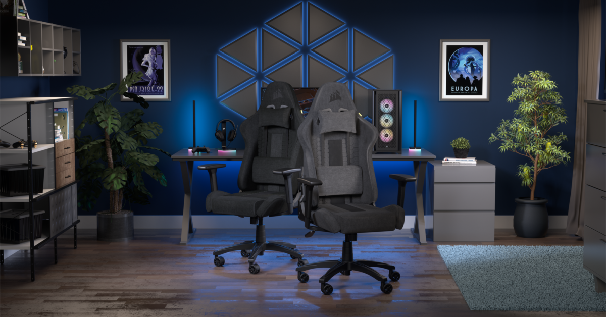 CORSAIR Reveals New Gaming Chair With The TC100 Relaxed