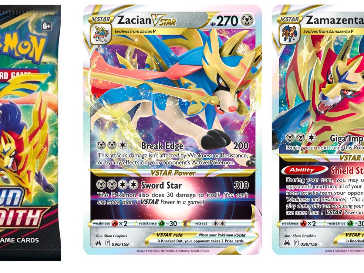 Zacian V and Zamazenta V Special Art Rares from VSTAR Universe :  r/PokemonTCG