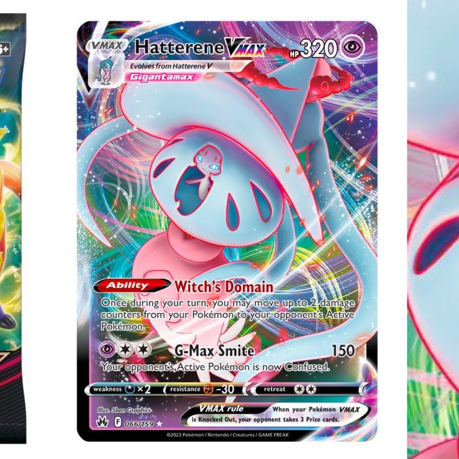 Pokmon TCG: Crown Zenith's English Hatterene VMAX Revealed