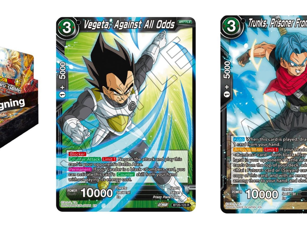 DBZ TCG Announcement