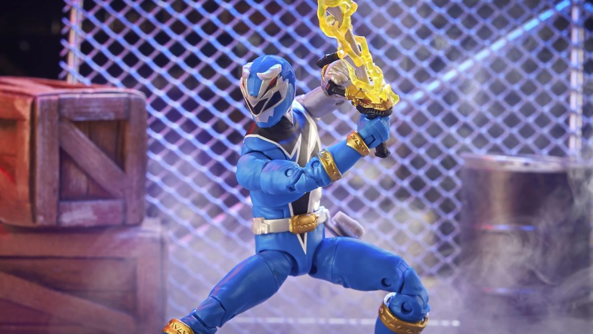 Hasbro Power Rangers Lightning Collection - Action Figure Mighty Morphin Ninja Blue Ranger, Serie Collezionabile - 4