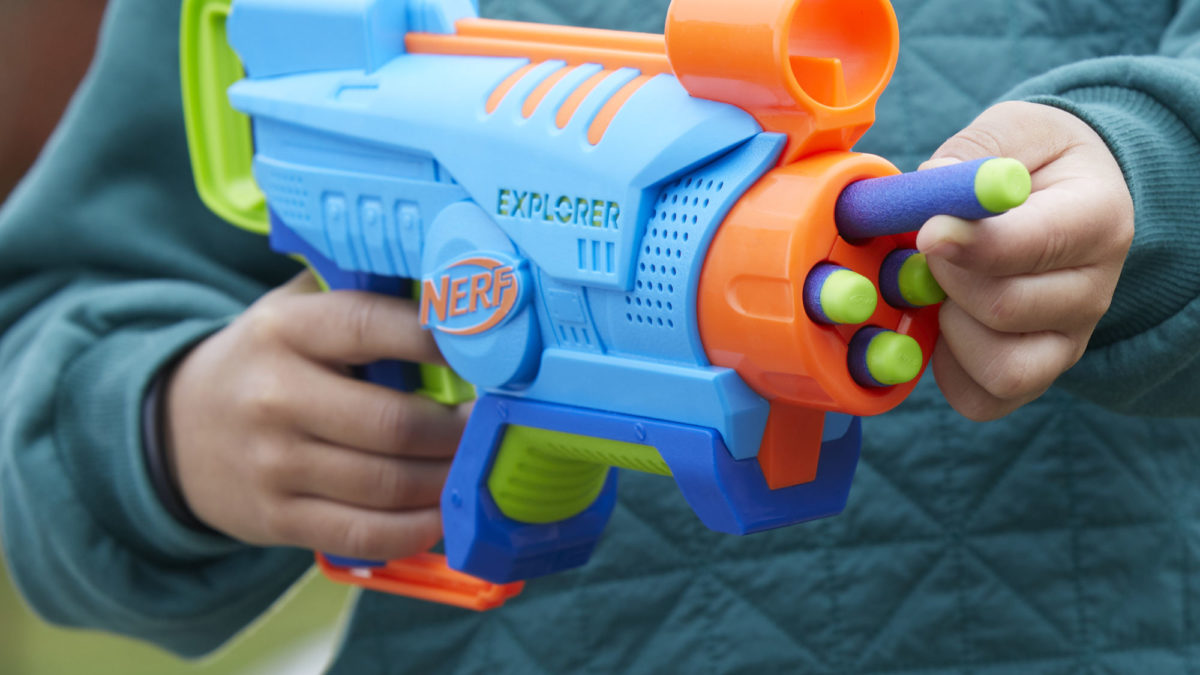 Nerf Sharp92 Retro Blaster – Hasbro Pulse