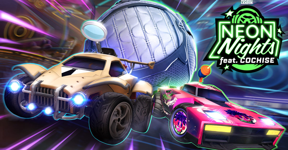 Rocket League Reveals New Neon Nights Event This Week