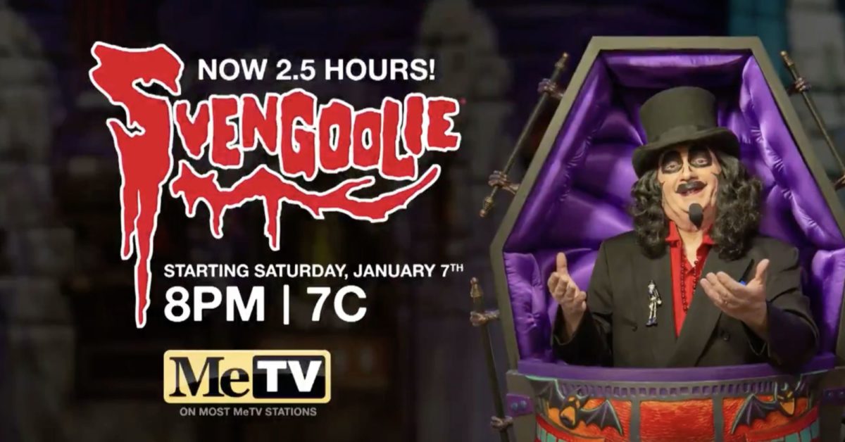 Svengoolie Expanding to 21/2 Hours Beginning This Saturday On MeTV