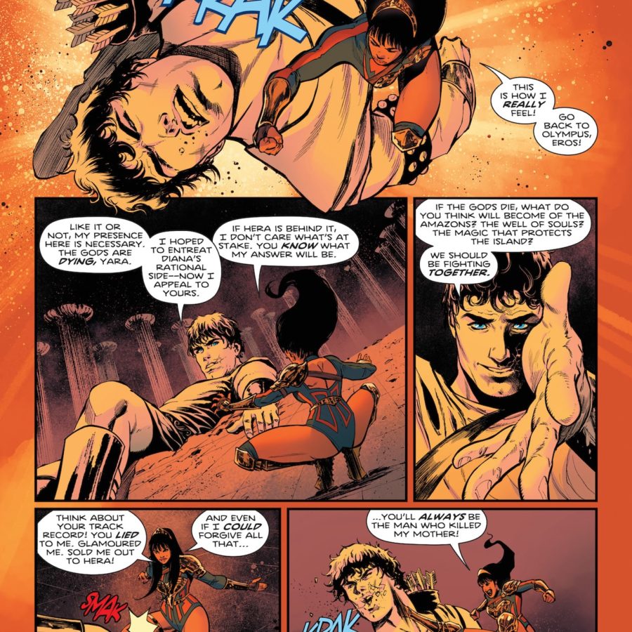 Wonder Woman Wolverine Porn - Wonder Woman #795 Preview: Wonder Girl Shows Eros Love Hurts