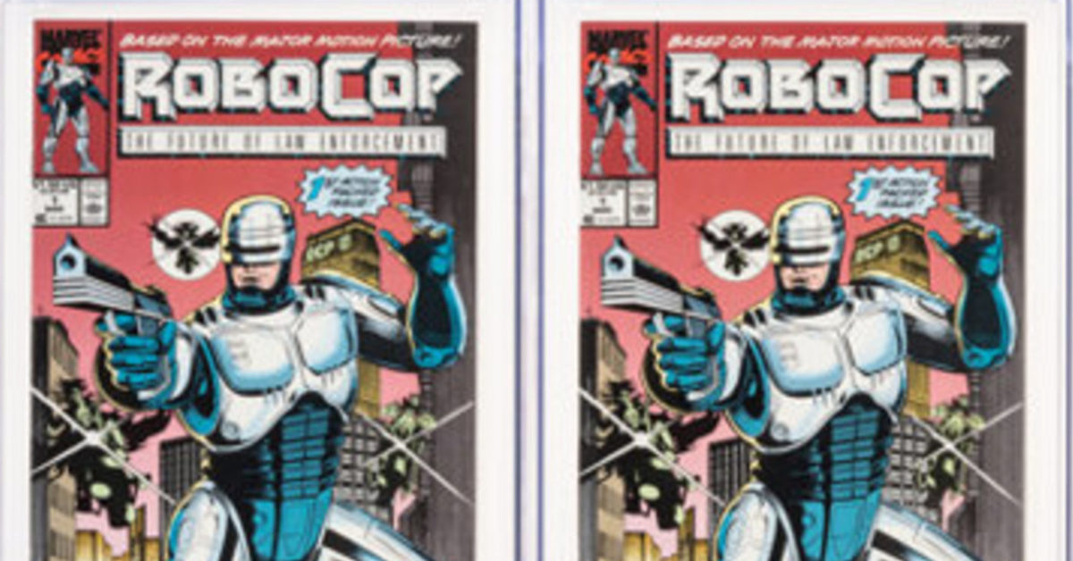 Delta City Dreams Turn into a Nightmare in Robocop #1, Up for Auction