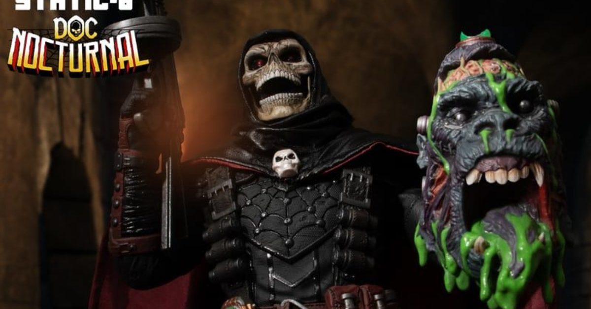 Mezco Toyz Debuts Rumble Society Doc Nocturnal Static-6 Statue - Vimarsana News