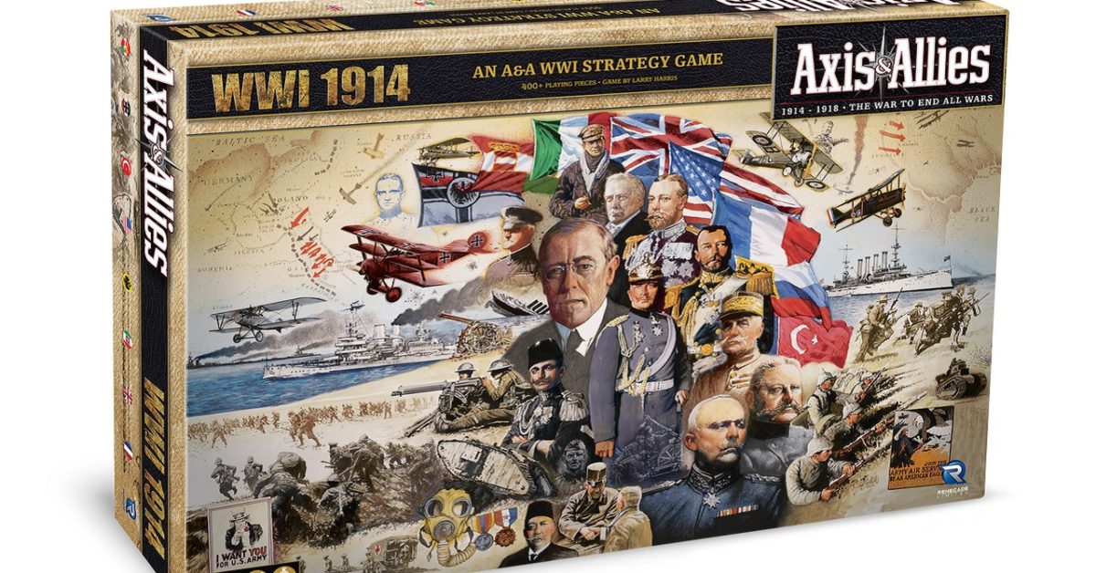 Renegade Game Studios Reveals Updated Axis & Allies: 1914 - Vimarsana News