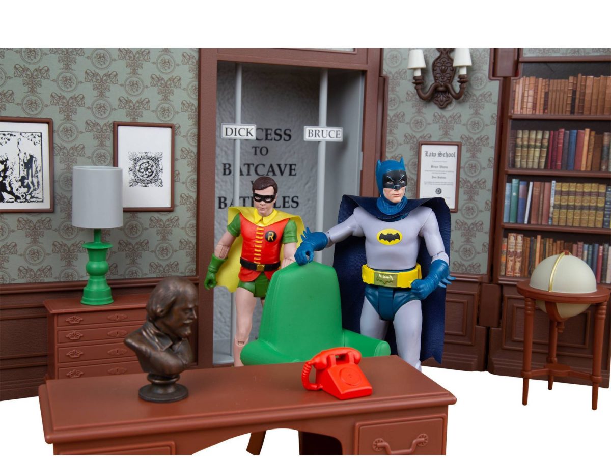 Batman 66' Wayne Mayor Library Playset Coming Soon from McFarlane