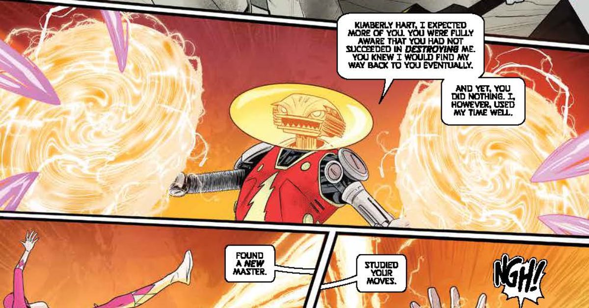 Mighty Morphin Power Rangers #105 Preview: Failing The Alpha Test