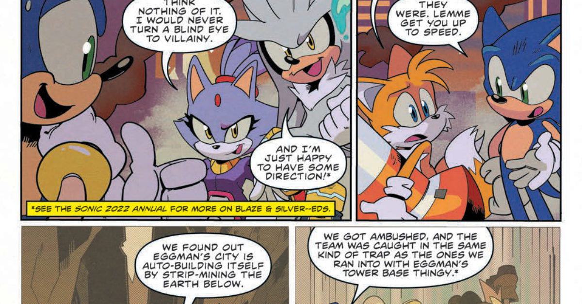 Sonic Tales: IDW's Sonic The Hedgehog #10