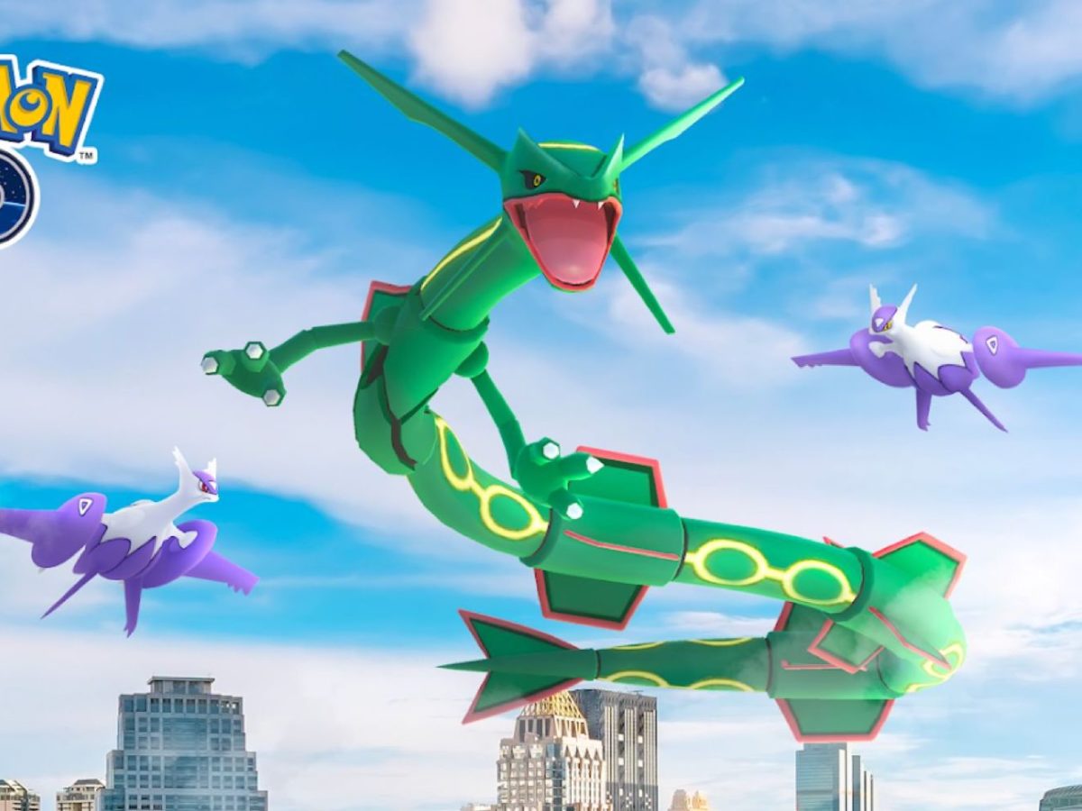 X \ FleeceKing على X: Shiny Rayquaza with the New York catch card 🥳 ✨  #PokemonGOFest2023