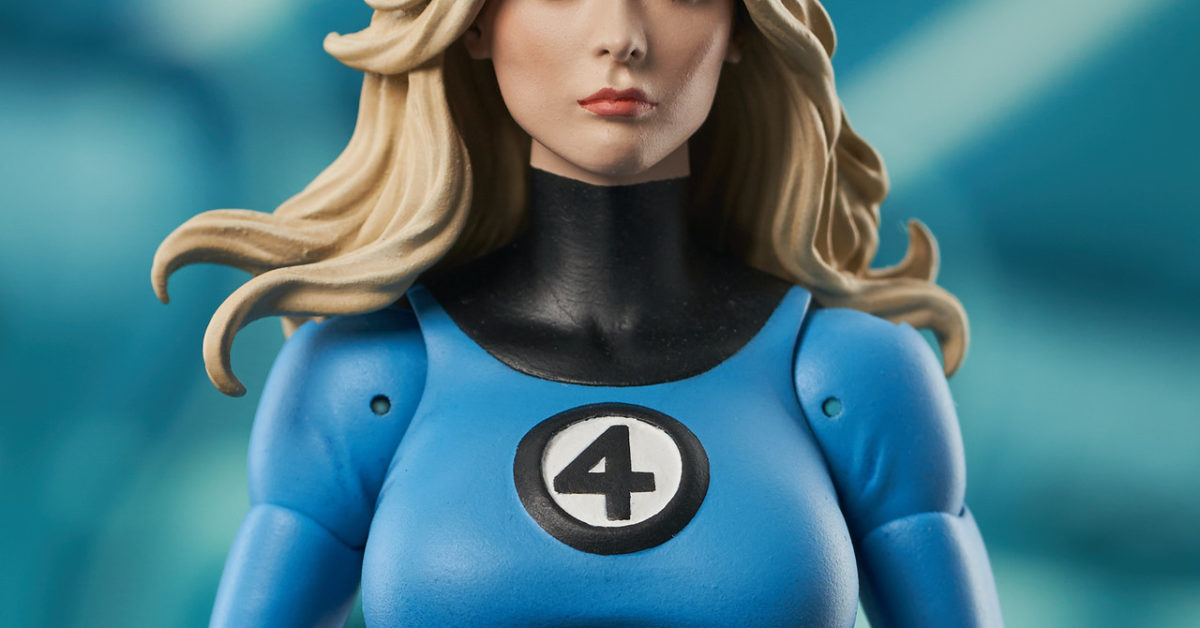 Fantastic Four Marvel Select Invisible Woman Figure Revealed by DST - Vimarsana News
