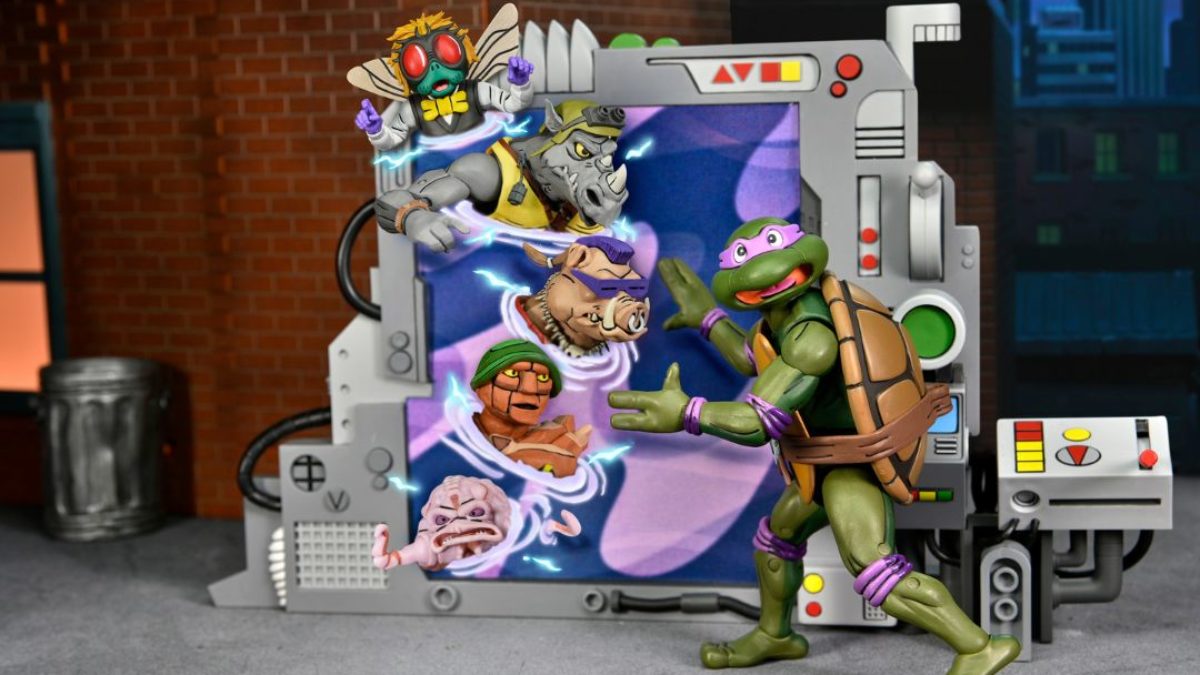 NECA/ネカ　タートルズ　TMNT　Portal Generator　新品 TMNT Cartoon Series - Portal Generator Set by NECA - The