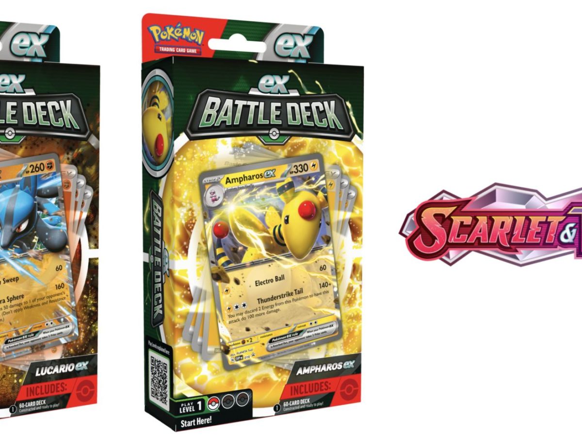 Ampharos ex and Lucario ex Battle Decks Revealed! - PokemonCard