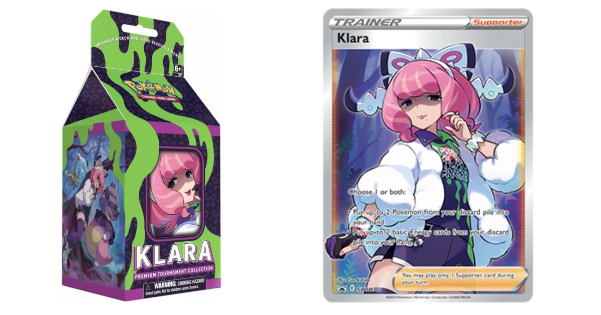 Pokémon TCG Reveals English-Exclusive Klara Full Art Promo