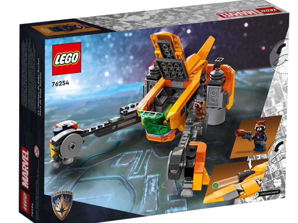 Gedehams Net Asien New Guardians of the Galaxy Vol. 3 LEGO Set Features Baby Rocket