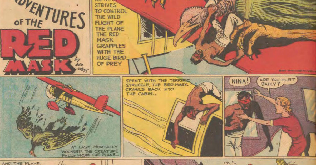 The Adventures of the Red Mask and the Best Comics Mystery, at Auction