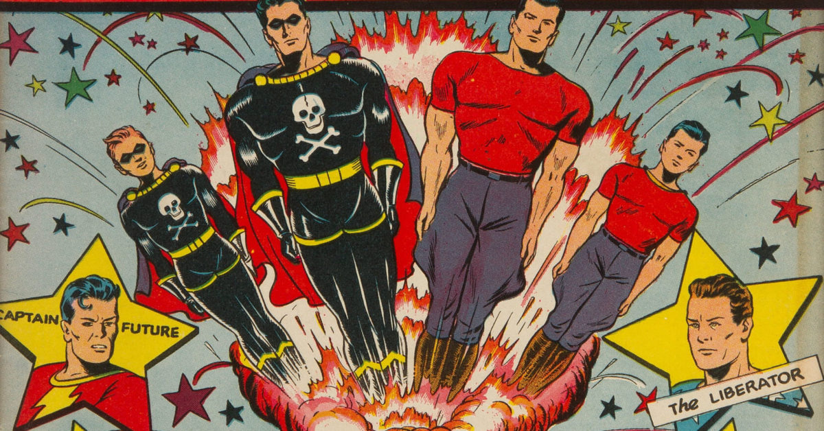 Woman in Red and Black Terror in America's Best Comics #1, at Auction - Vimarsana News