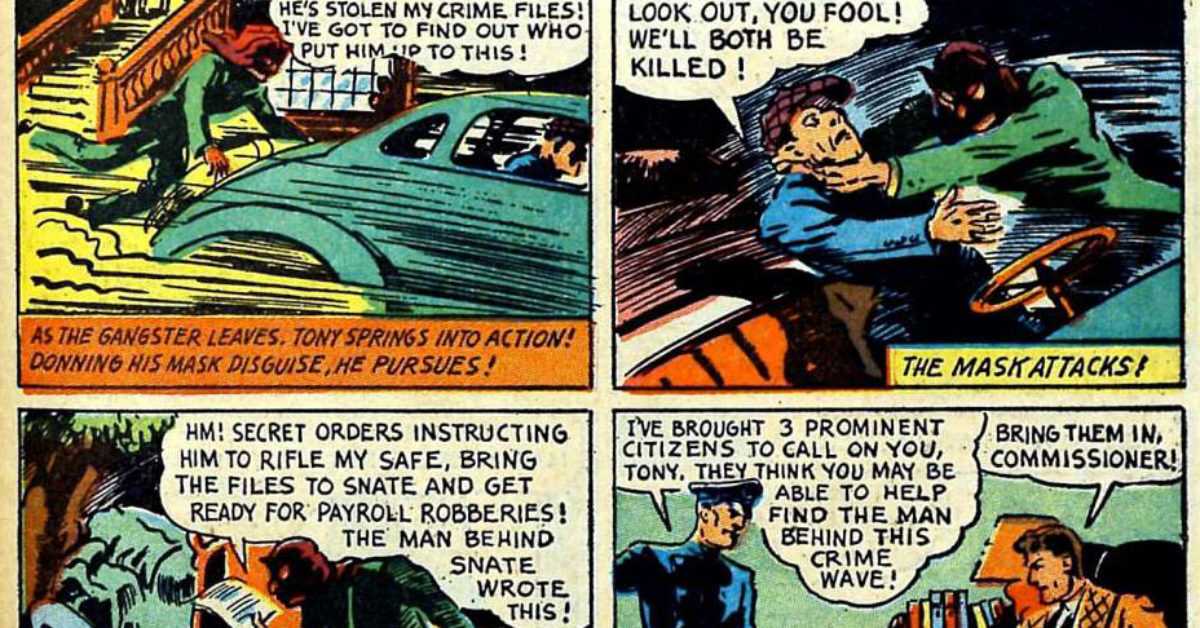 The Black Bat-Batman Feud Hits Comics, Exciting Comics at Auction - Vimarsana News