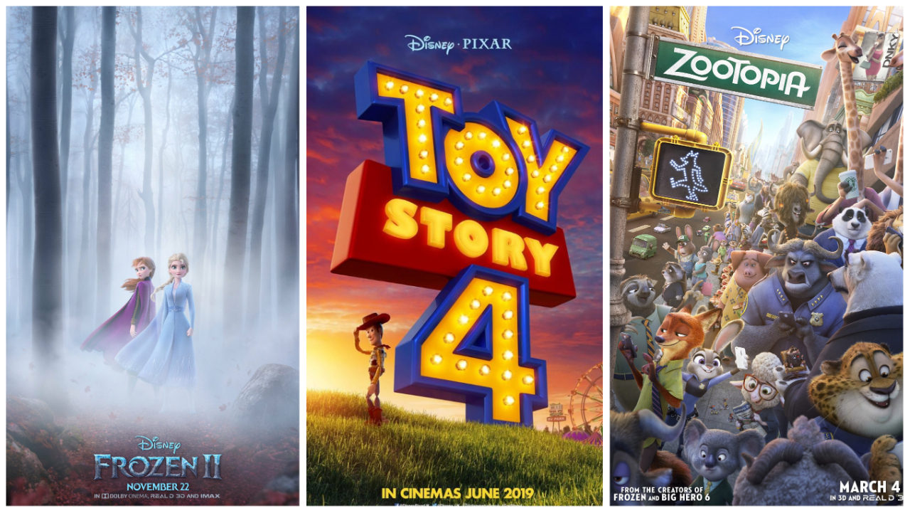 Toy Story 5, Frozen 3, and Zootopia 2 are coming to cinemas