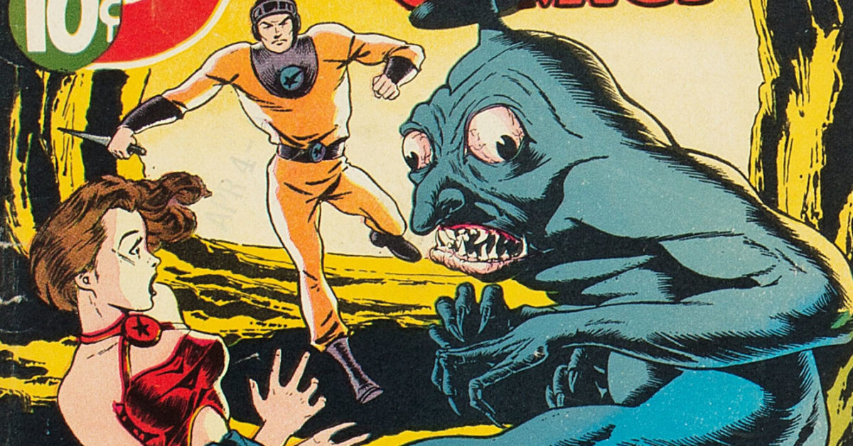 Graham Ingels Covers Lance Lewis & Marna, Startling Comics at Auction - Vimarsana News