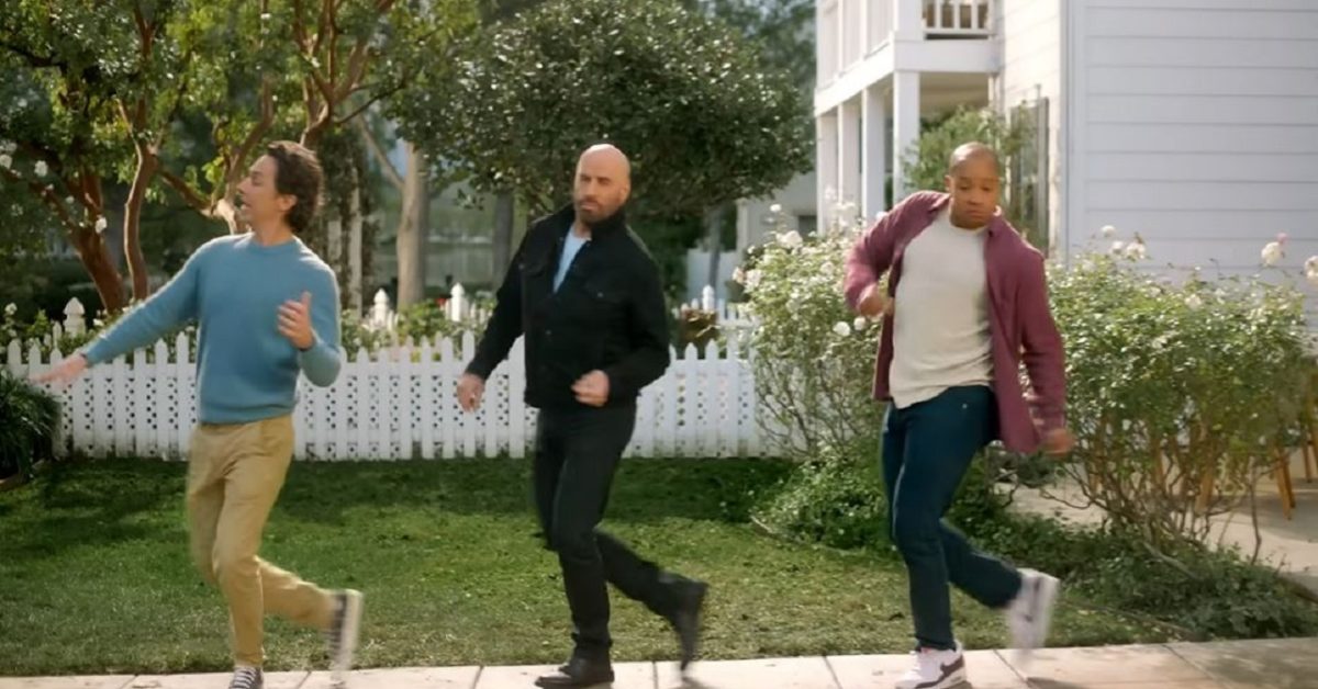 Scrubs Meets Grease In Braff Faison And Travolta T Mobile Super Bowl Ad 