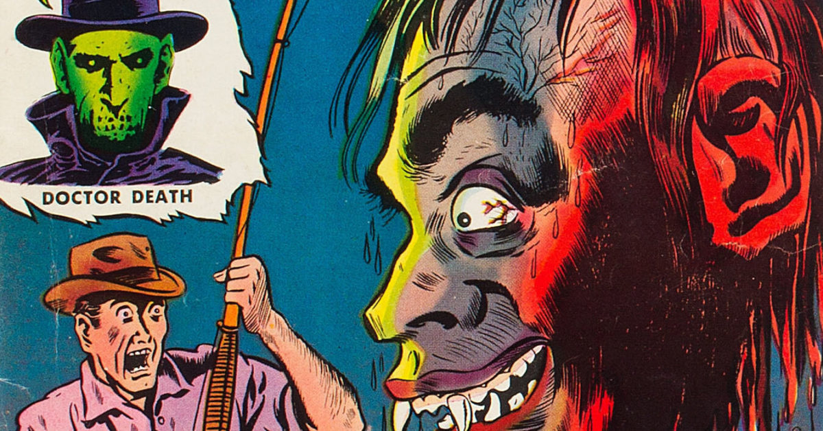 Sheldon Moldoff’s Fawcett Horror This Journal is Haunted, at Public sale