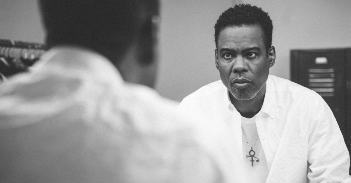 Chris Rock Behind the Scenes, On-Stage in "Selective Outrage" Images