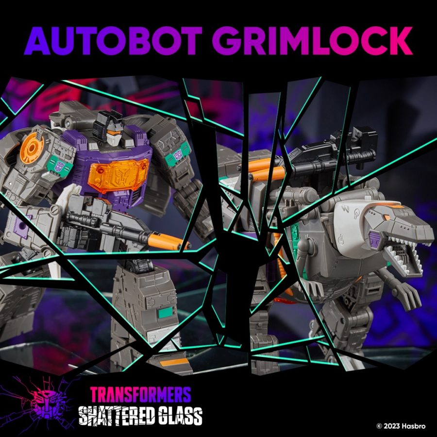 Transformers Shattered Glass Grimlock Enters the Fight from Hasbro